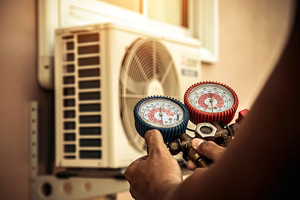 Professional Emergency Hvac technician working in Newton Highlands, MA